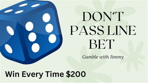 pass line bet|Craps Basics: Pass/Don't Pass Bets .